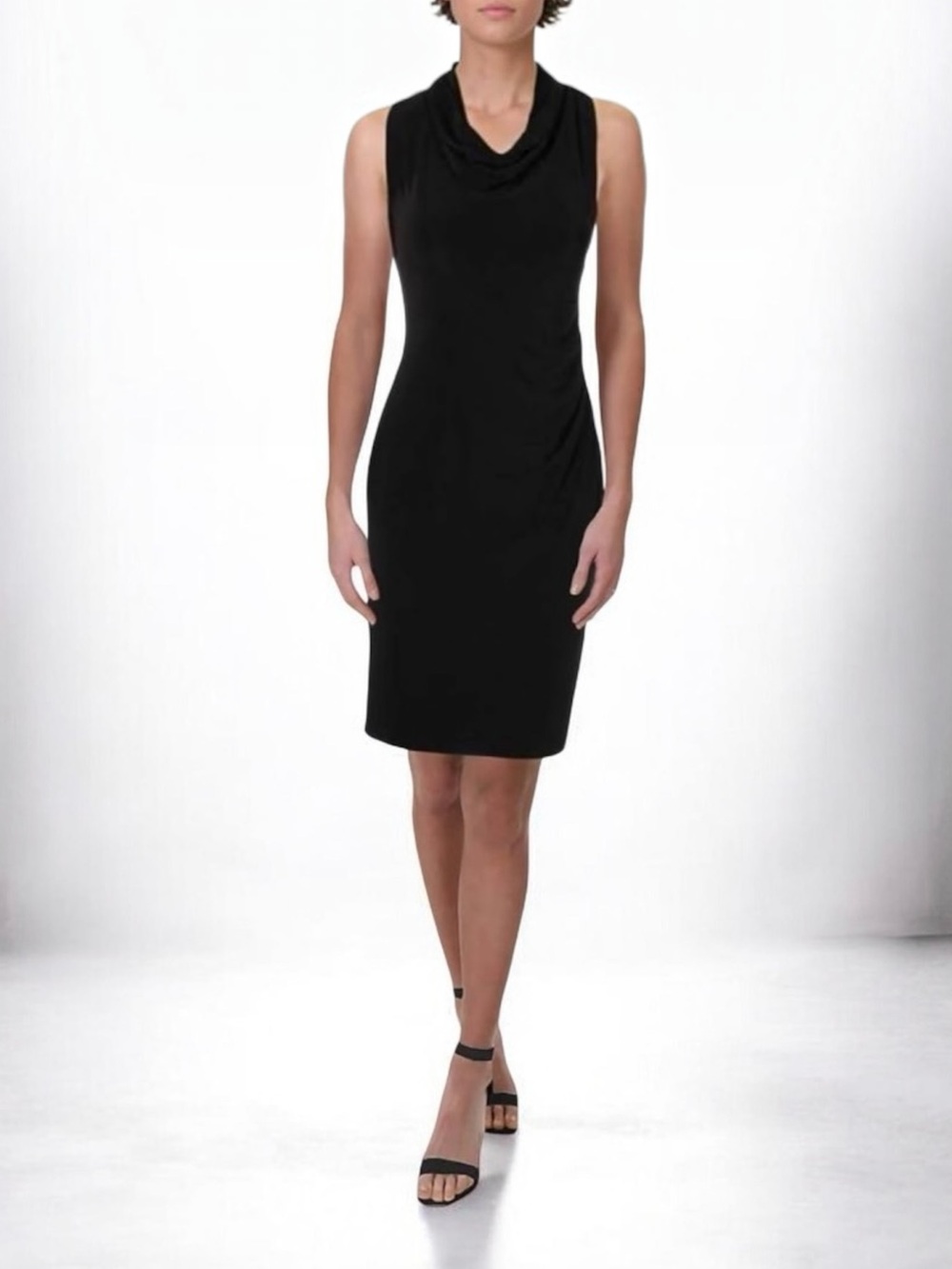 Banana Republic Ponte Cowl Neck Sheath Dress Size 2